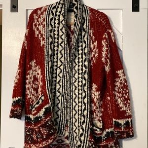 Oversized Boho Sweater